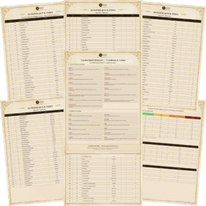 The DM's Quick Reference Kit